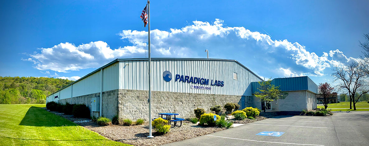 Paradigm Labs Pine Grove Pennsylvania headquarters building exterior